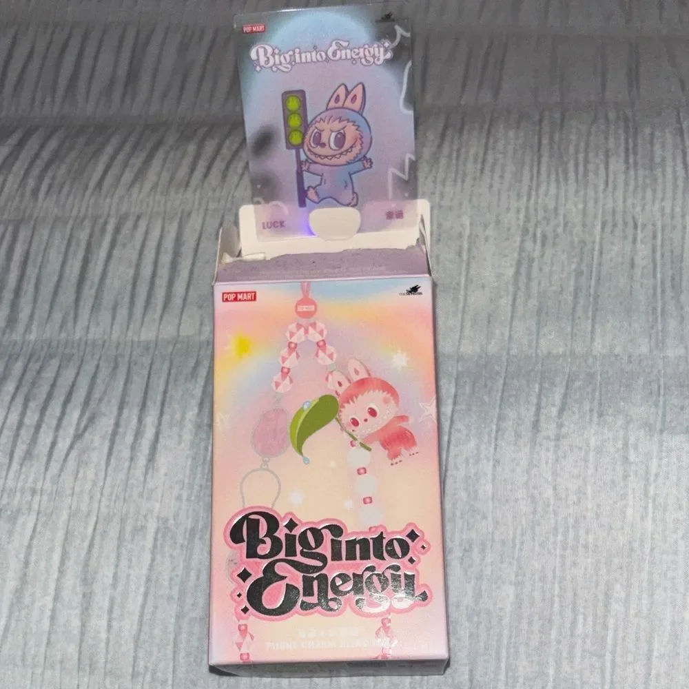 BIG INTO ENERGY PHONE CHARM ( LUCK )
